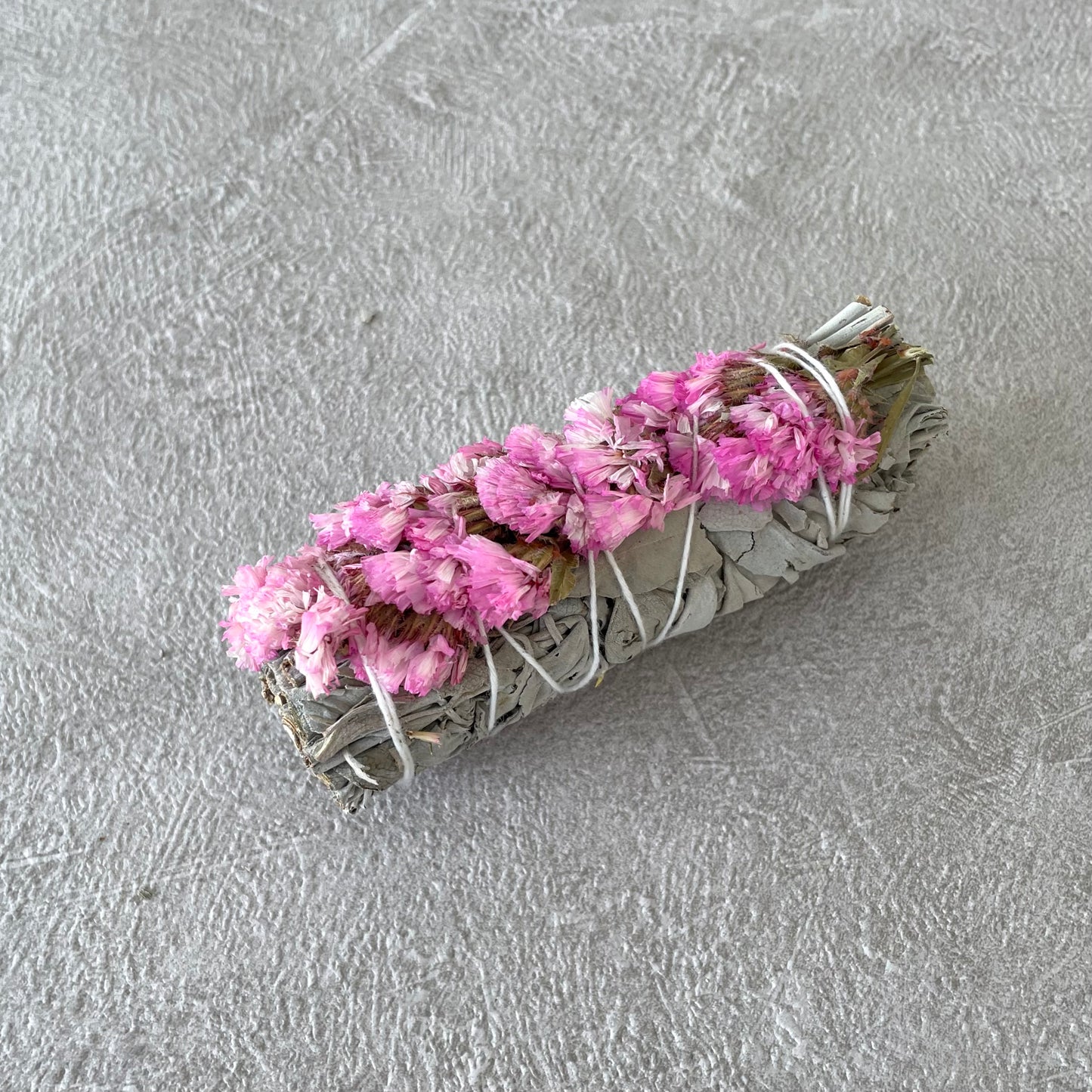 Pink Flowers Smudging Set