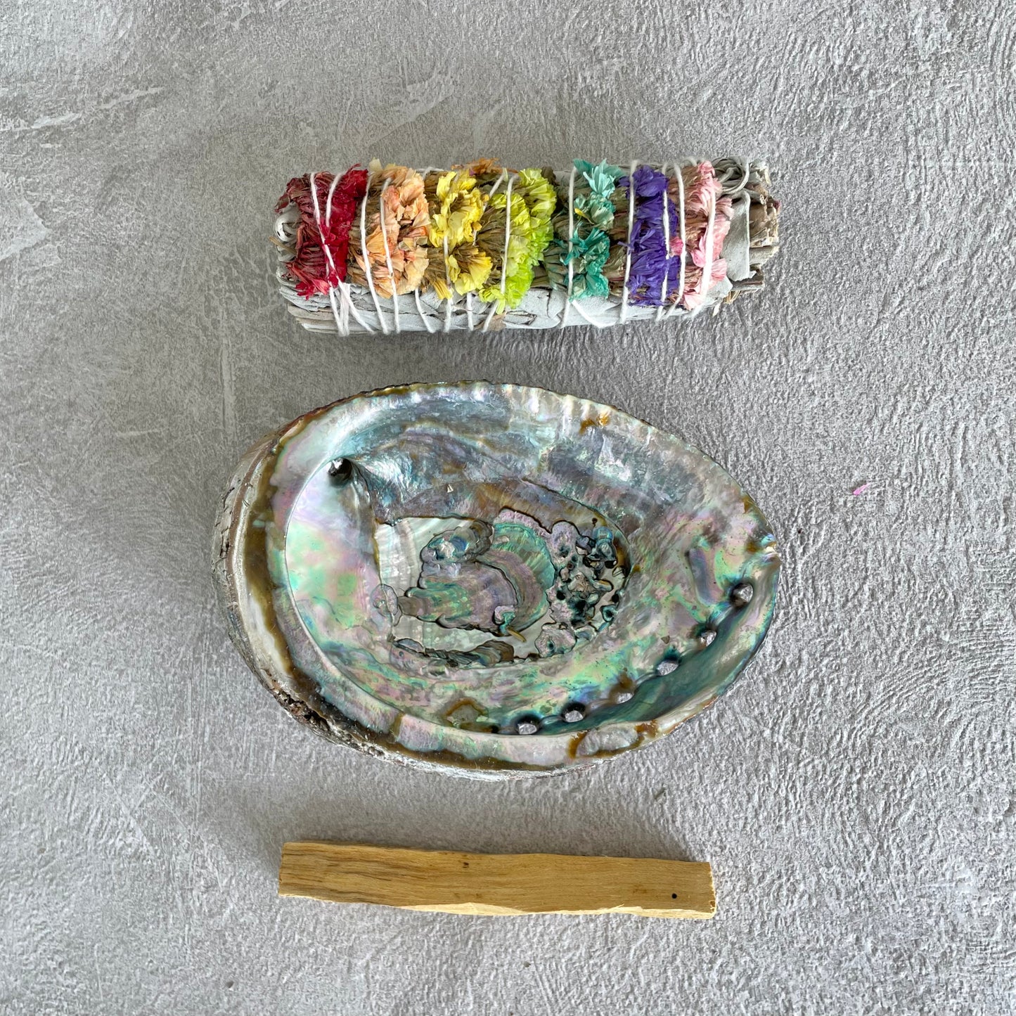 Chakra Smudging Set