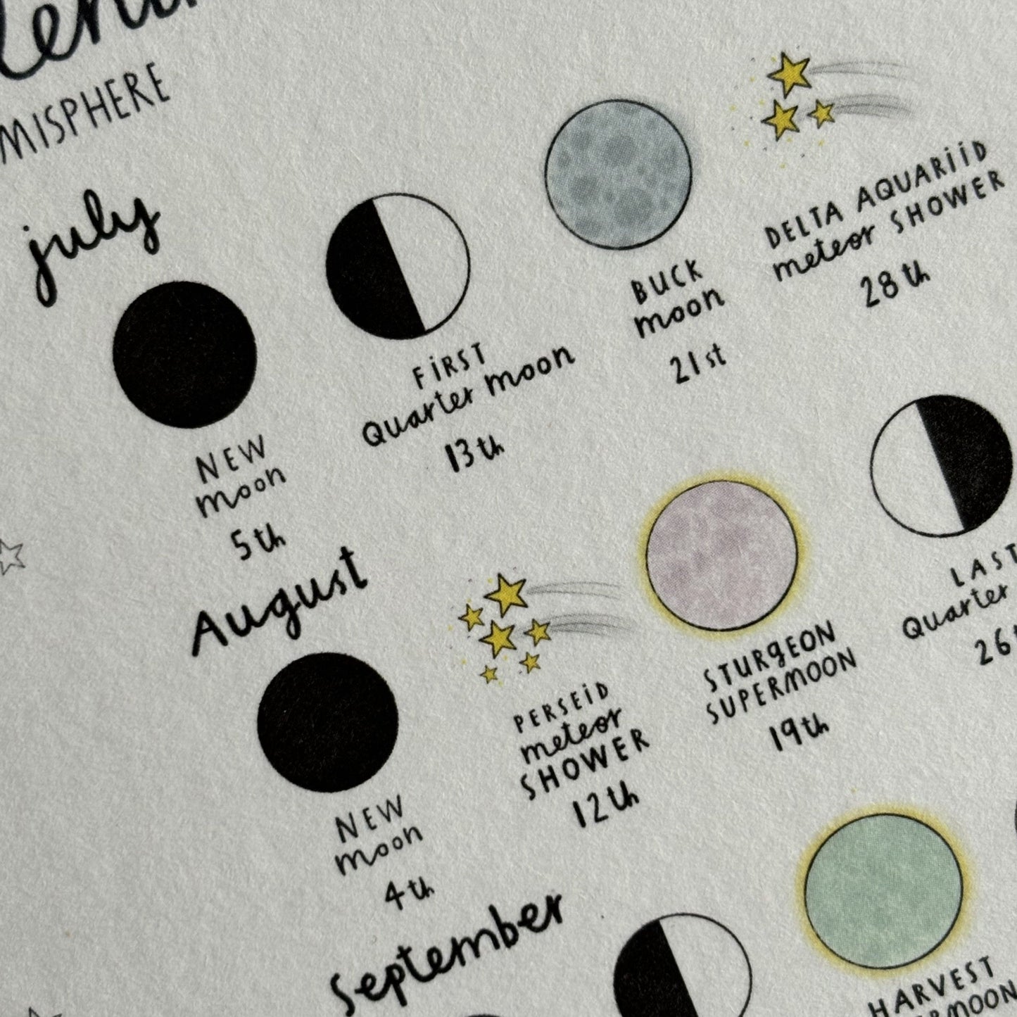 Archive 2024 Lunar Calendar Wolf A4