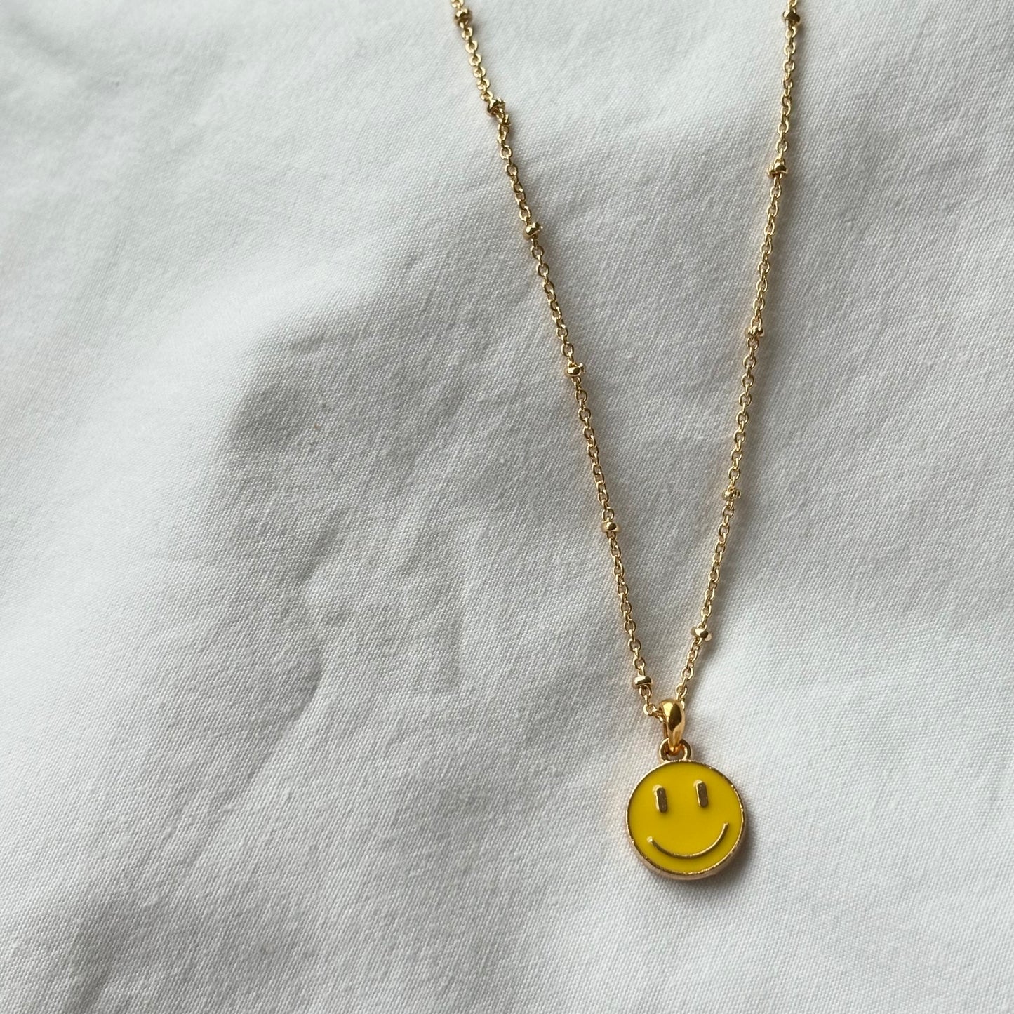 Yellow Happy Necklace