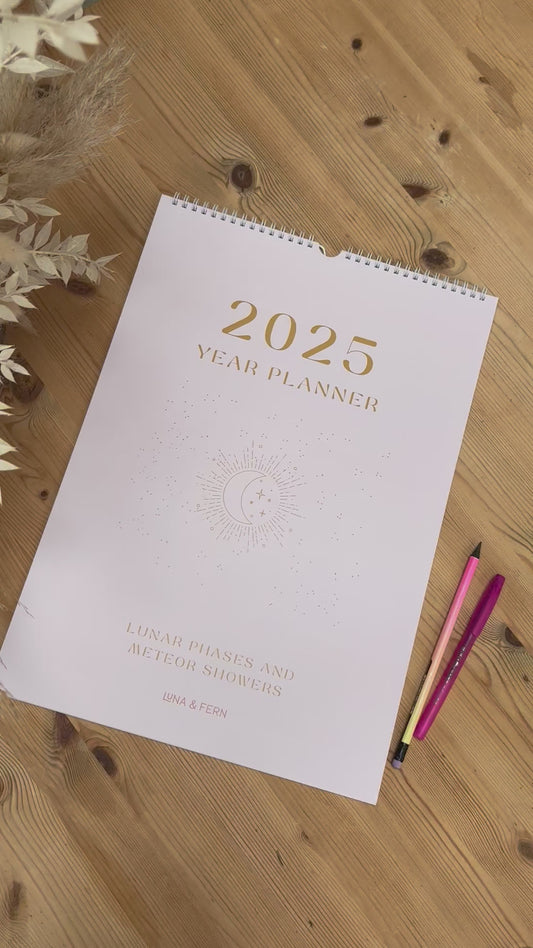 A3 2025 Planner