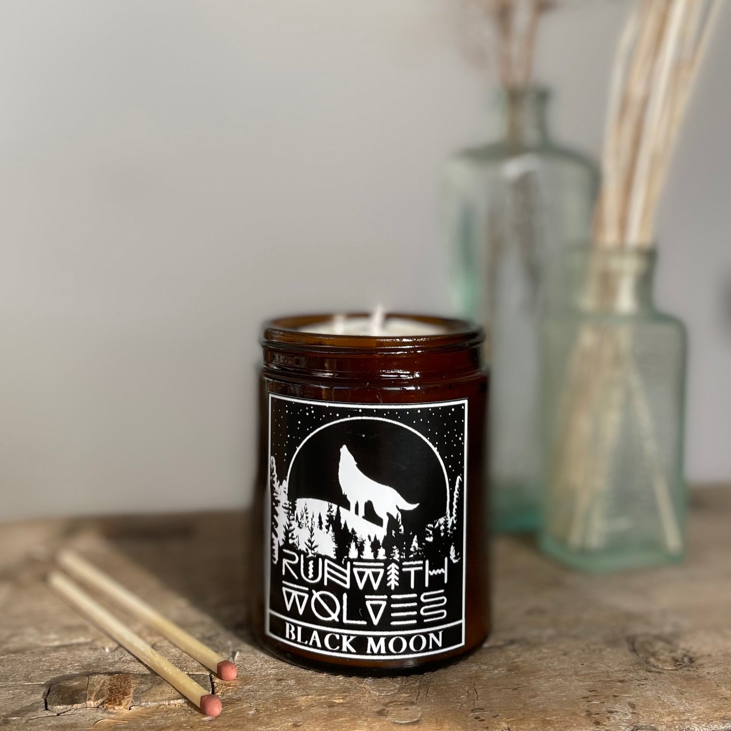 Black Moon Soy Candle